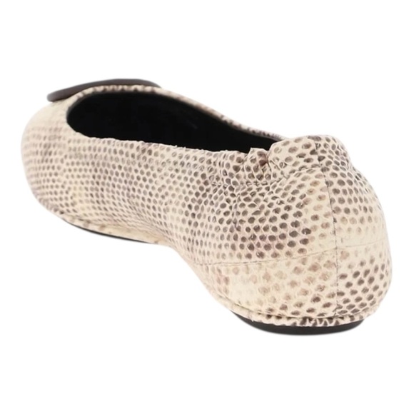 Women's Snakeskin Ballet Flats - Picture 5 of 6